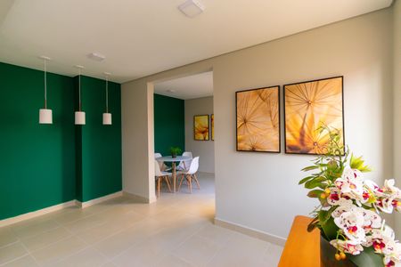 Apartamento para alugar com 32m², 2 quartos e sem vaga Apartamento para alugar com 32m², 2 quartos e sem vagaÁrea comum - Salão de festas