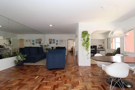 Sala de apartamento à venda com 3 quartos, 123m² em Cerqueira César, São Paulo