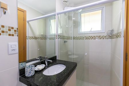 Apartamento para alugar com 120m², 3 quartos e 2 vagas Apartamento para alugar com 120m², 3 quartos e 2 vagasBanheiro da Suíte