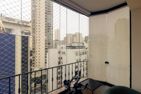 Varanda da Sala de apartamento para alugar com 2 quartos, 110m² em Santa Cecilia, São Paulo
