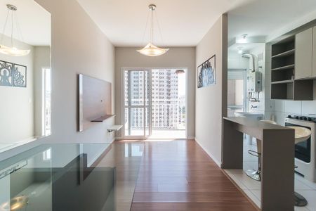 Sala/Cozinha de apartamento para alugar com 3 quartos, 67m² em Mogi Moderno, Mogi das Cruzes