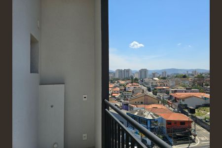 Varanda do Studio de kitnet/studio para alugar com 1 quarto, 33m² em Vila Galvão, Guarulhos