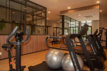 Studio para alugar com 34m², 1 quarto e sem vagaÁrea comum - Academia