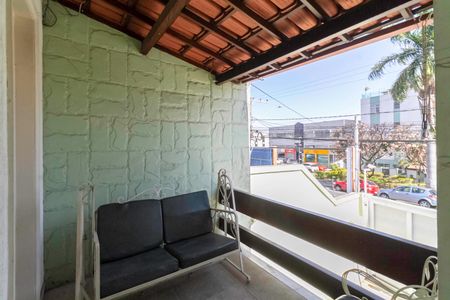 Varanda da sala de casa à venda com 4 quartos, 340m² em Candelária, Belo Horizonte