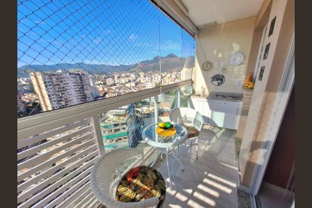 Varanda de apartamento à venda com 3 quartos, 124m² em Cachambi, Rio de Janeiro