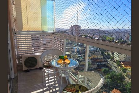 Varanda de apartamento à venda com 3 quartos, 124m² em Cachambi, Rio de Janeiro