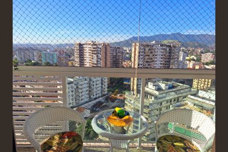 Varanda de apartamento à venda com 3 quartos, 124m² em Cachambi, Rio de Janeiro