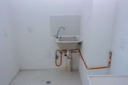 Apartamento à venda com 31m², 2 quartos e sem vaga Apartamento à venda com 31m², 2 quartos e sem vagaCozinha e Área de Serviço