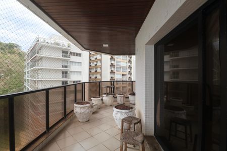 Varanda de apartamento para alugar com 4 quartos, 260m² em Jardim Asturias, Guarujá