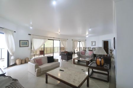 Sala de apartamento para alugar com 4 quartos, 260m² em Jardim Asturias, Guarujá