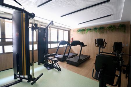 Studio para alugar com 21m², 1 quarto e sem vagaAcademia