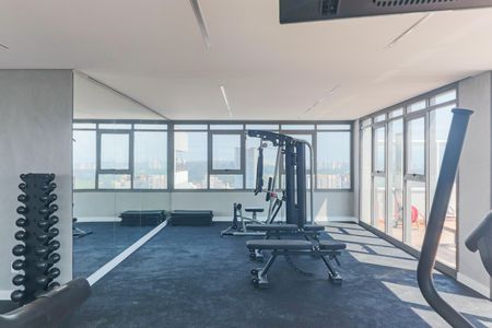 Studio para alugar com 32m², 1 quarto e sem vaga Studio para alugar com 32m², 1 quarto e sem vagaÁrea comum - Academia