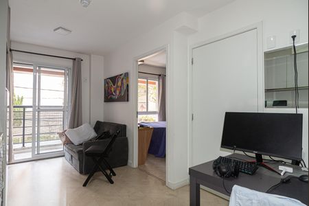 Sala de apartamento à venda com 1 quarto, 38m² em Paraíso, São Paulo