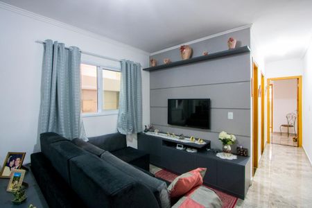 Sala/Cozinha de apartamento à venda com 2 quartos, 92m² em Vila Alpina, Santo André