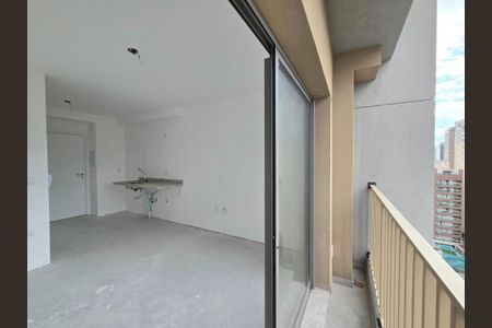 Studio à venda com 24m², 1 quarto e sem vagaVaranda