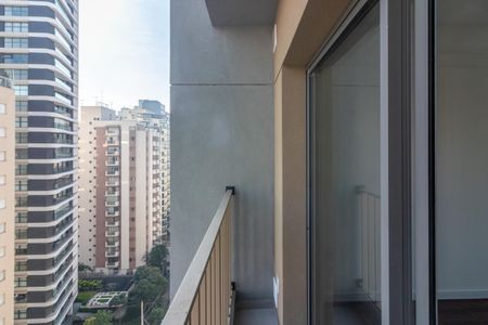 Sacada de kitnet/studio para alugar com 1 quarto, 24m² em Vila Nova Conceição, São Paulo
