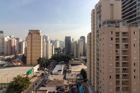Vista da Sacada de kitnet/studio para alugar com 1 quarto, 24m² em Vila Nova Conceição, São Paulo
