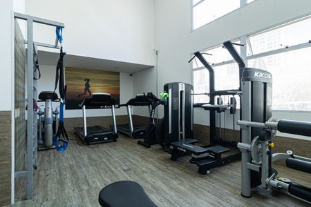 Apartamento para alugar com 61m², 1 quarto e 1 vaga Apartamento para alugar com 61m², 1 quarto e 1 vagaÁrea comum - Academia