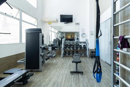 Apartamento para alugar com 61m², 1 quarto e 1 vaga Apartamento para alugar com 61m², 1 quarto e 1 vagaÁrea comum - Academia
