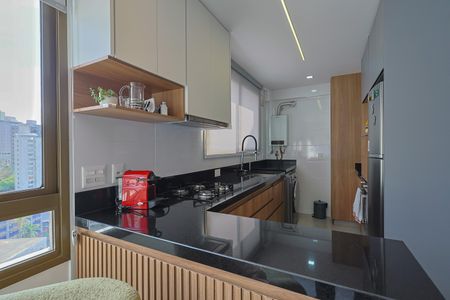 Apartamento à venda com 65m², 2 quartos e 2 vagasCozinha e Área de Serviço
