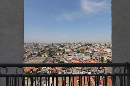 Varanda da Sala de apartamento à venda com 2 quartos, 56m² em Parque Erasmo Assunção, Santo André