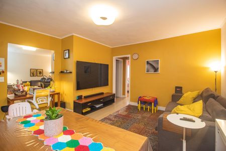 Sala de apartamento à venda com 2 quartos, 75m² em Cristal, Porto Alegre