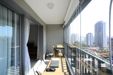 Studio para alugar com 36m², 1 quarto e sem vagaVaranda