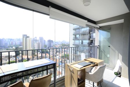 Studio para alugar com 36m², 1 quarto e sem vagaVaranda