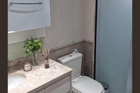 Apartamento para alugar com 59m², 2 quartos e 1 vaga Apartamento para alugar com 59m², 2 quartos e 1 vagaBanheiro da Suíte