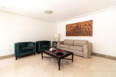 Apartamento para alugar com 108m², 2 quartos e 2 vagasÁrea comum - Hall Social