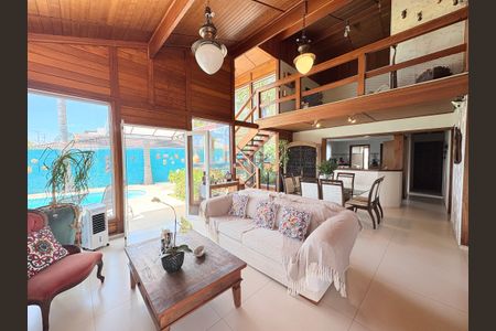 Sala de casa de condomínio para alugar com 3 quartos, 400m² em Jardim Caxambu, Jundiaí