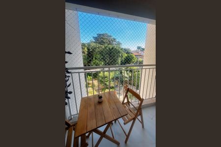 Varanda da Sala de apartamento à venda com 3 quartos, 79m² em Parque Prado, Campinas