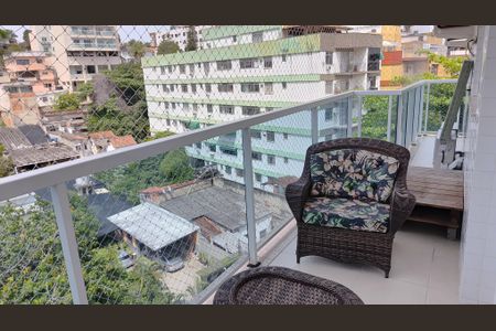 Varanda de apartamento à venda com 4 quartos, 206m² em Freguesia (jacarepaguá), Rio de Janeiro