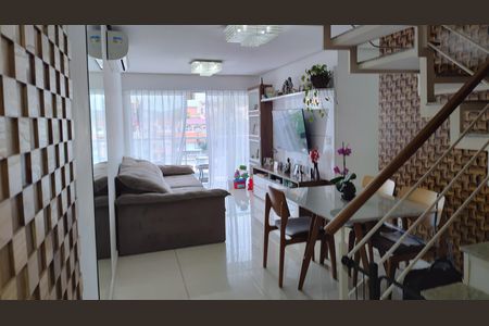 Sala  de apartamento à venda com 4 quartos, 206m² em Freguesia (jacarepaguá), Rio de Janeiro