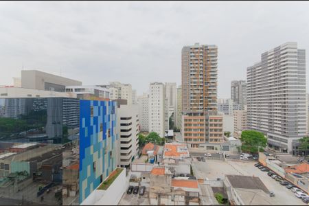 Vista da Varanda do Studio de kitnet/studio para alugar com 1 quarto, 27m² em Paraíso, São Paulo