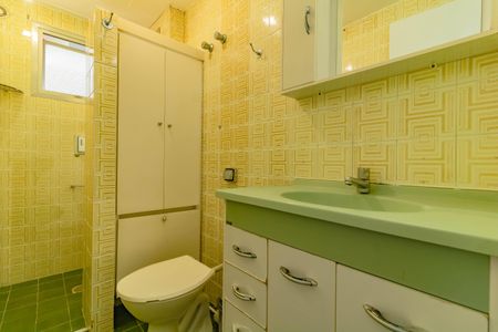 Banheiro de apartamento à venda com 1 quarto, 40m² em Vila Clementino, São Paulo