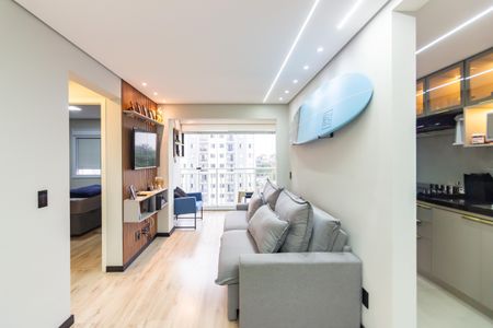 Sala de apartamento à venda com 2 quartos, 50m² em Jardim Roberto, Osasco