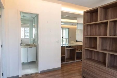 Apartamento para alugar com 65m², 1 quarto e 2 vagasSala