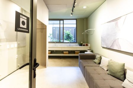 Studio à venda com 27m², 1 quarto e sem vaga Studio à venda com 27m², 1 quarto e sem vagaLavanderia