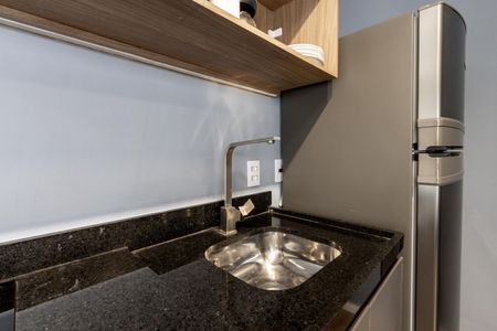 Studio à venda com 27m², 1 quarto e sem vaga Studio à venda com 27m², 1 quarto e sem vagaCozinha