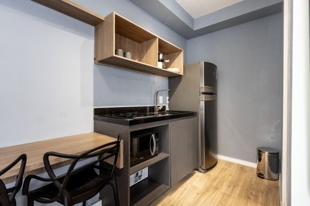 Studio à venda com 27m², 1 quarto e sem vaga Studio à venda com 27m², 1 quarto e sem vagaCozinha