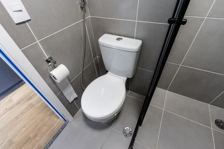 Studio à venda com 27m², 1 quarto e sem vaga Studio à venda com 27m², 1 quarto e sem vagaBanheiro