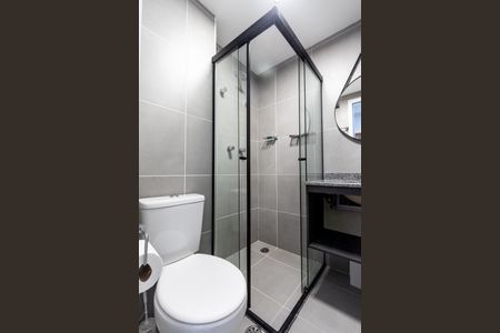 Studio à venda com 27m², 1 quarto e sem vaga Studio à venda com 27m², 1 quarto e sem vagaBanheiro