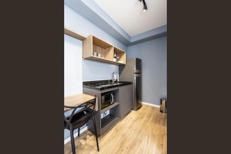 Studio à venda com 27m², 1 quarto e sem vaga Studio à venda com 27m², 1 quarto e sem vagaCozinha