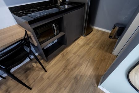 Studio à venda com 27m², 1 quarto e sem vaga Studio à venda com 27m², 1 quarto e sem vagaCozinha