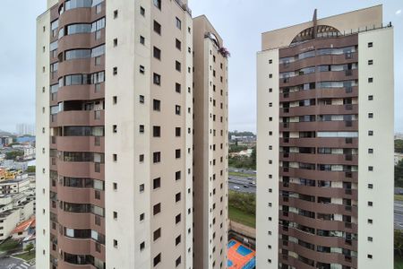 Varanda da Sala Vista de apartamento à venda com 3 quartos, 107m² em Jardim Chácara Inglesa, São Bernardo do Campo