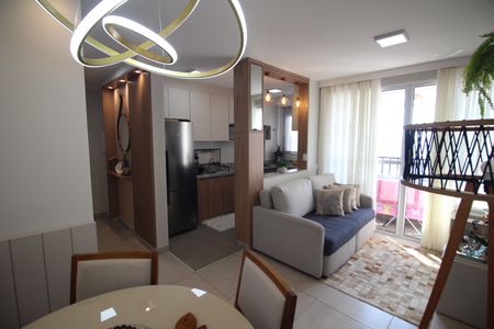 Sala de apartamento à venda com 3 quartos, 82m² em Diamante, Belo Horizonte