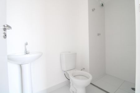 Apartamento para alugar com 28m², 1 quarto e sem vagaBanheiro da Suíte