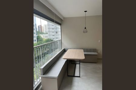 Sala de apartamento para alugar com 1 quarto, 43m² em Ibirapuera, São Paulo