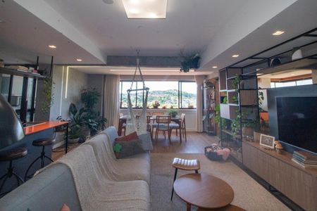 Sala de apartamento à venda com 2 quartos, 109m² em Cristal, Porto Alegre